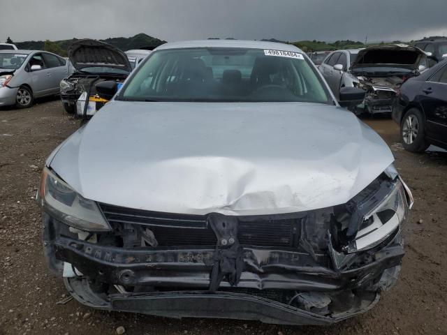 3VW2K7AJ1BM400570 - 2011 VOLKSWAGEN JETTA BASE SILVER photo 5