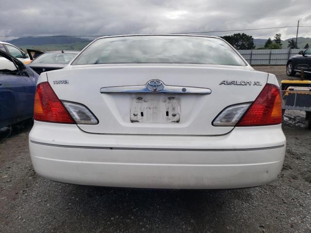 4T1BF28B32U258948 - 2002 TOYOTA AVALON XL WHITE photo 6