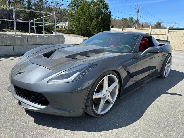 1G1YL2D74E5126006 - 2014 CHEVROLET CORVETTE STINGRAY Z51 3LT BLACK photo 1