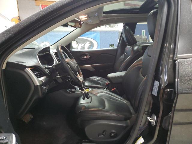 1C4PJMBS9HD218394 - 2017 JEEP CHEROKEE TRAILHAWK BLACK photo 7