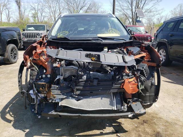 JN8AT3CB2MW219687 - 2021 NISSAN ROGUE SL ORANGE photo 5