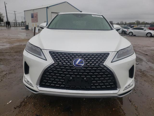 JTJJGKFA8M2019298 - 2021 LEXUS RX 450H L LUXURY WHITE photo 5