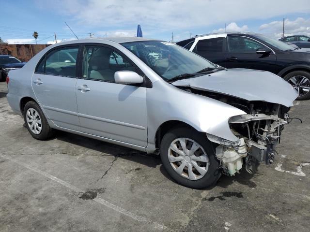 1NXBR32E45Z408568 - 2005 TOYOTA COROLLA CE SILVER photo 4