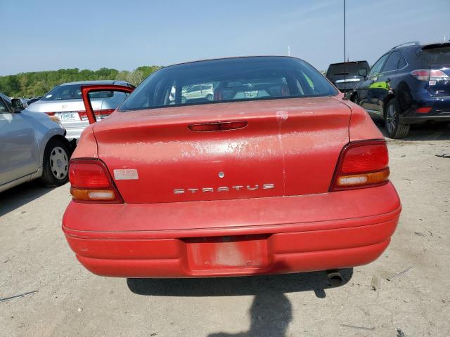 1B3EJ46X6WN232324 - 1998 DODGE STRATUS RED photo 6