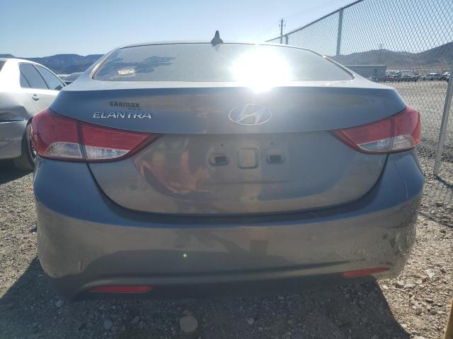 5NPDH4AE7DH331047 - 2013 HYUNDAI ELANTRA GLS GRAY photo 6