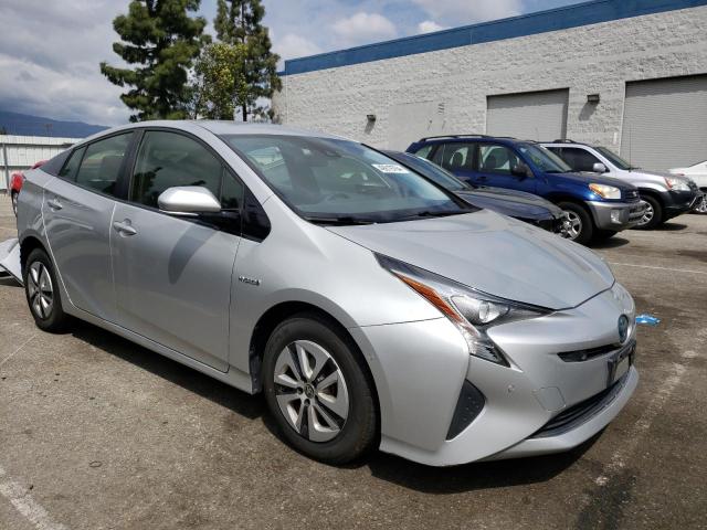 JTDKBRFU4H3576881 - 2017 TOYOTA PRIUS SILVER photo 4