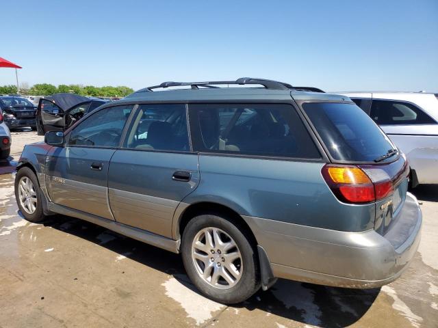 4S3BH675017679654 - 2001 SUBARU LEGACY OUTBACK AWP 绿色 照片 2