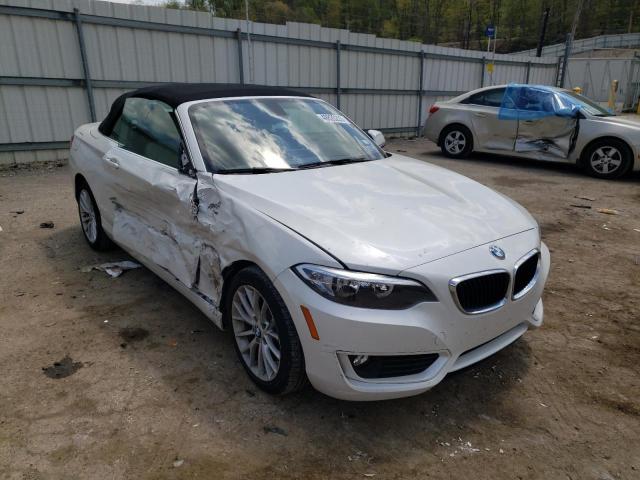 WBA1K7C59FV472849 - 2015 BMW 228 XI WHITE photo 4