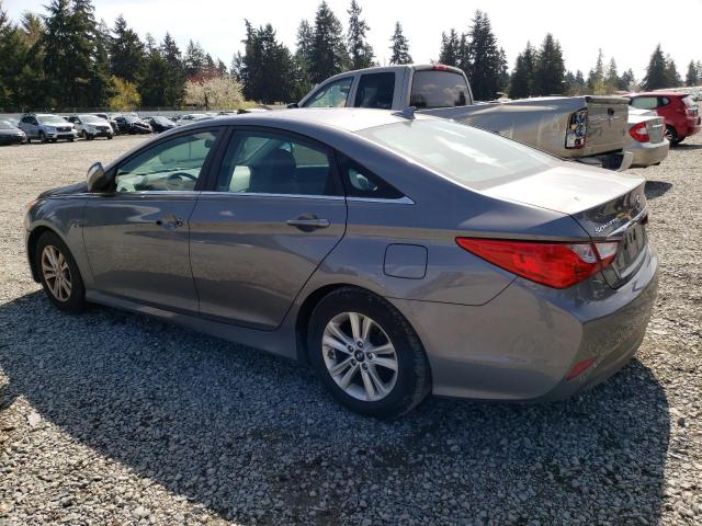 5NPEB4AC1EH922917 - 2014 HYUNDAI SONATA GLS GRAY photo 2