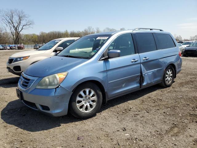 5FNRL38798B094393 - 2008 HONDA ODYSSEY EXL BLUE photo 1