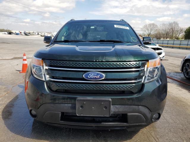 1FM5K8F81DGC86574 - 2013 FORD EXPLORER LIMITED GREEN photo 5