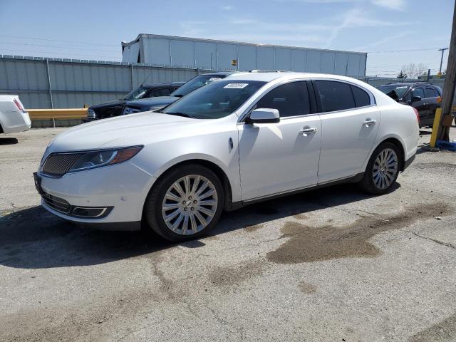 1LNHL9EK7DG617655 - 2013 LINCOLN MKS WHITE photo 1