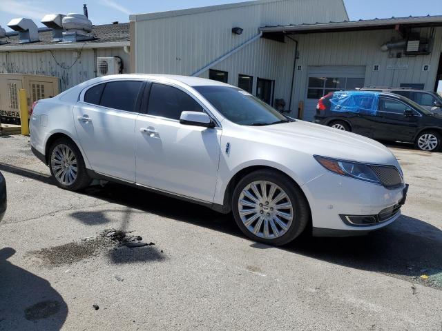 1LNHL9EK7DG617655 - 2013 LINCOLN MKS WHITE photo 4