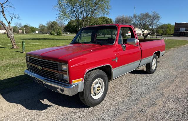 1GCGC24M1ES143663 - 1984 CHEVROLET C20 RED photo 2