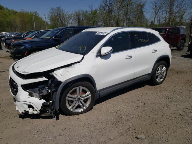 W1N4N4HB4MJ164182 - 2021 MERCEDES-BENZ GLA 250 4MATIC WHITE photo 1