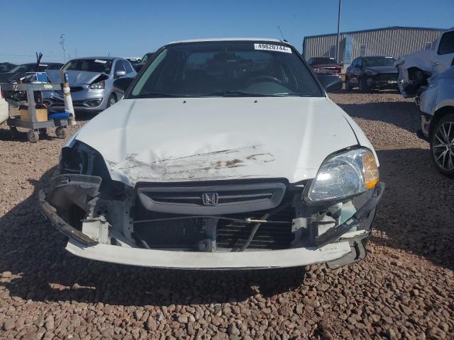 2HGEJ6675WH556014 - 1998 HONDA CIVIC LX WHITE photo 5