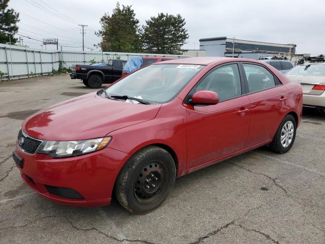 KNAFU4A22D5708620 - 2013 KIA FORTE EX RED photo 1