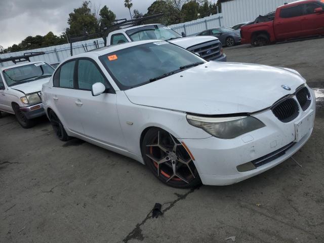 WBANU53568CT00924 - 2008 BMW 528 I WHITE photo 4