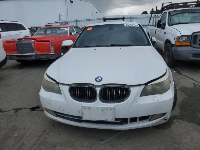 WBANU53568CT00924 - 2008 BMW 528 I WHITE photo 5