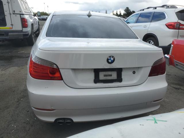 WBANU53568CT00924 - 2008 BMW 528 I WHITE photo 6