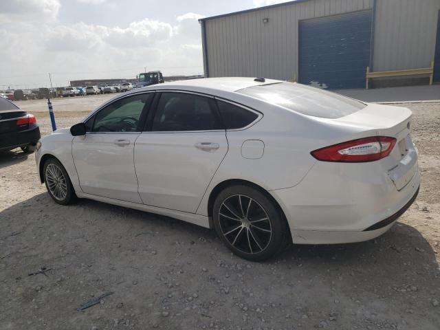 3FA6P0HD3ER305650 - 2014 FORD FUSION SE WHITE photo 2