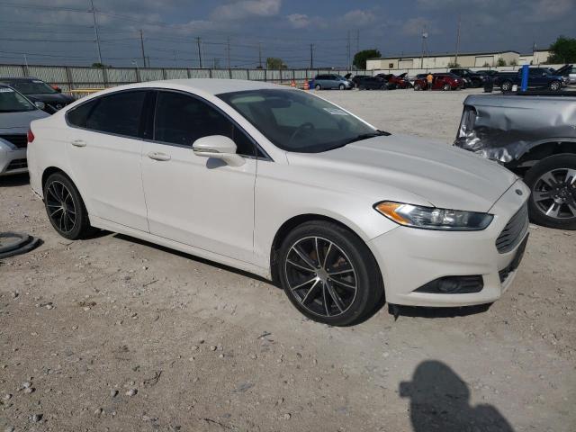 3FA6P0HD3ER305650 - 2014 FORD FUSION SE WHITE photo 4