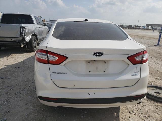 3FA6P0HD3ER305650 - 2014 FORD FUSION SE WHITE photo 6