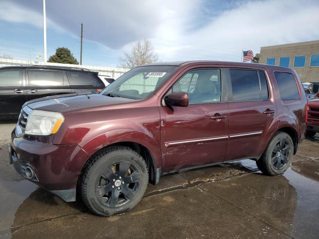 2012 HONDA PILOT EXLN, 