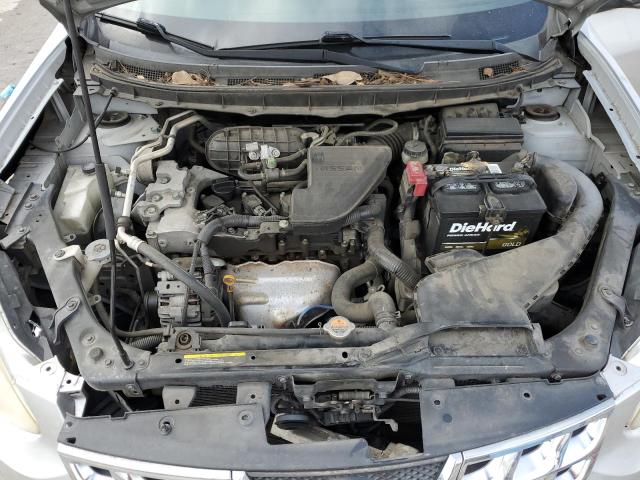 JN8AS5MT0BW164403 - 2011 NISSAN ROGUE S SILVER photo 12