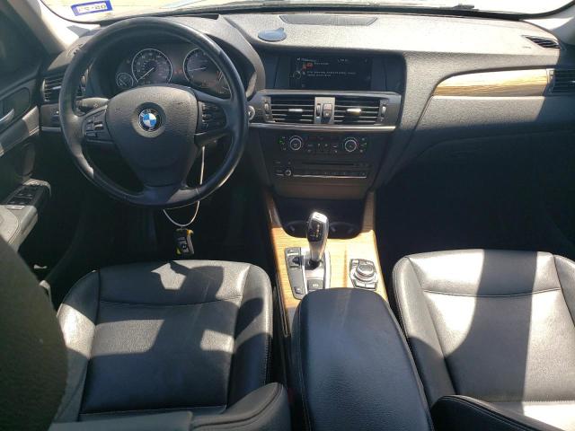 5UXWX9C51E0D27131 - 2014 BMW X3 XDRIVE28I SILVER photo 8