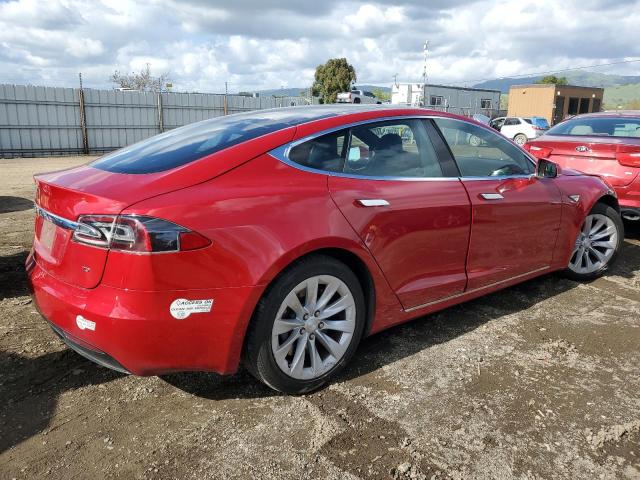 5YJSA1E1XGF143904 - 2016 TESLA MODEL S 红色 照片 3