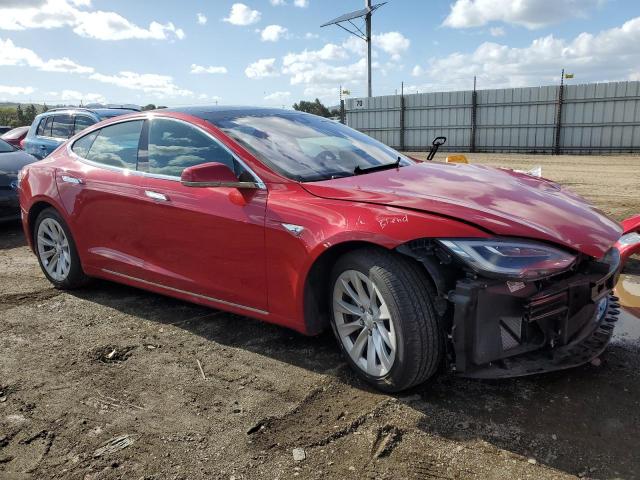 5YJSA1E1XGF143904 - 2016 TESLA MODEL S RED photo 4