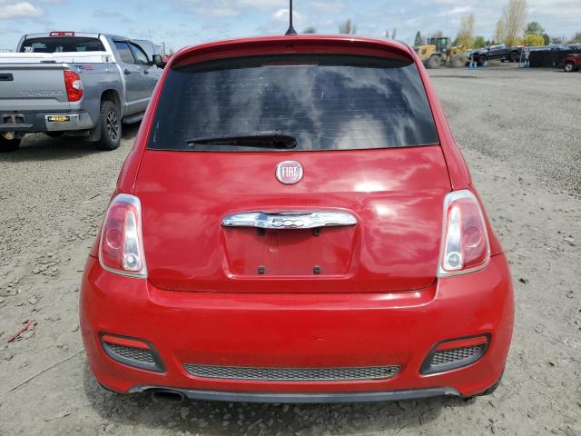 3C3CFFBR3CT303795 - 2012 FIAT 500 SPORT RED photo 6