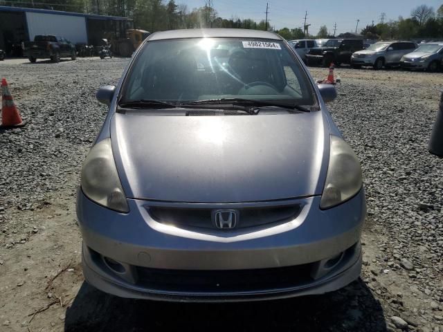 JHMGD376X8S037960 - 2008 HONDA FIT SPORT SILVER photo 5