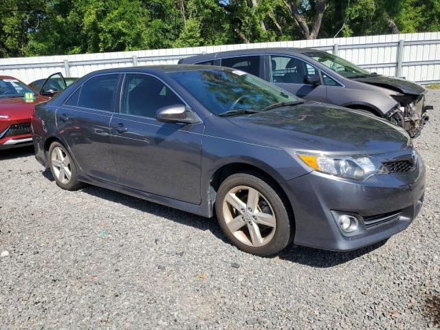 4T1BF1FK1EU409562 - 2014 TOYOTA CAMRY L GRAY photo 4