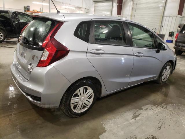 3HGGK5H46KM714505 - 2019 HONDA FIT LX SILVER photo 3