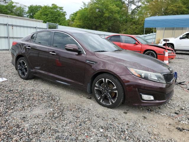 5XXGM4A73FG462887 - 2015 KIA OPTIMA LX MAROON photo 4