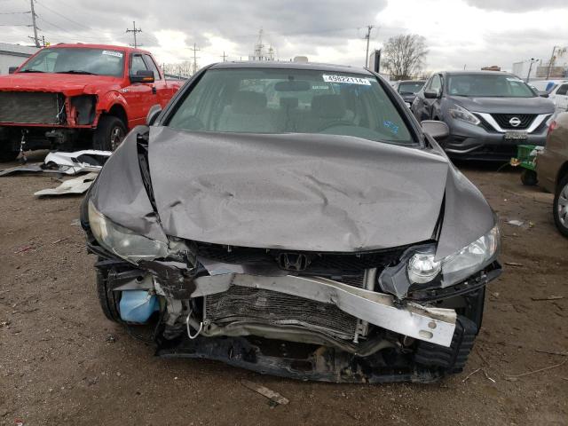 19XFA16829E012391 - 2009 HONDA CIVIC EX SILVER photo 5