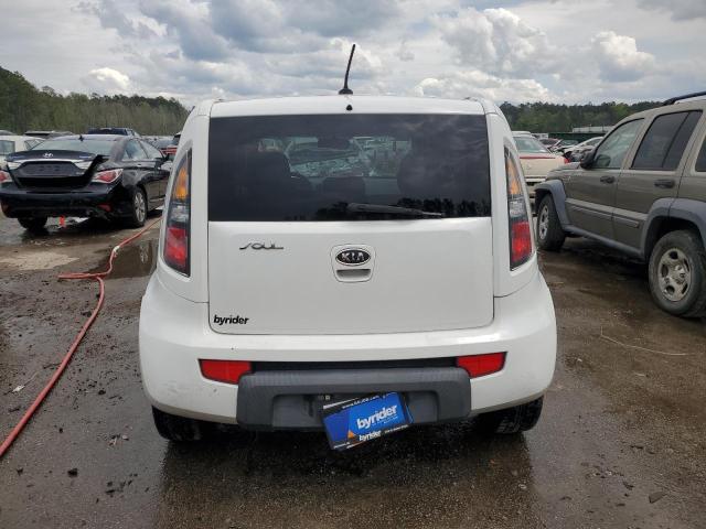 KNDJT2A23B7262208 - 2011 KIA SOUL + WHITE photo 6