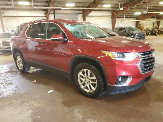 1GNEVGKW1JJ154561 - 2018 CHEVROLET TRAVERSE LT BURGUNDY photo 4