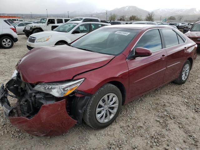 4T1BF1FK8FU925595 - 2015 TOYOTA CAMRY LE BURGUNDY photo 1