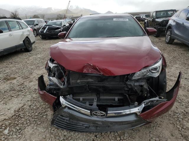 4T1BF1FK8FU925595 - 2015 TOYOTA CAMRY LE BURGUNDY photo 5