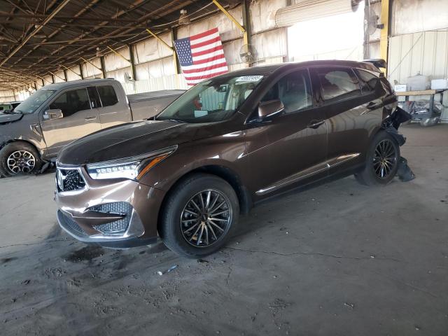 5J8TC1H76KL008358 - 2019 ACURA RDX ADVANCE BROWN photo 1