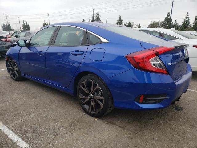 2HGFC2F88KH517587 - 2019 HONDA CIVIC SPORT 蓝色 照片 2