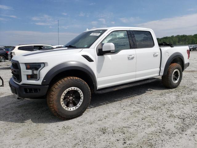 1FTFW1RG8KFA13366 - 2019 FORD F150 RAPTOR WHITE photo 1