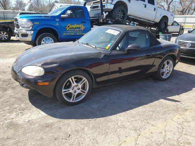 JM1NB353340401035 - 2004 MAZDA MX-5 MIATA BASE BURGUNDY photo 1