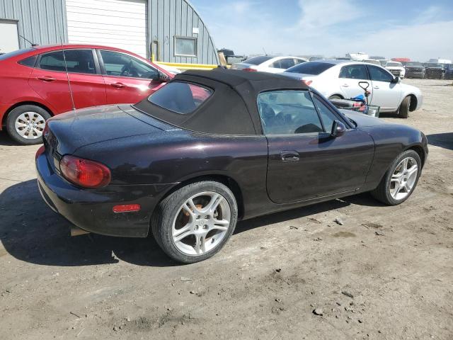 JM1NB353340401035 - 2004 MAZDA MX-5 MIATA BASE BURGUNDY photo 3