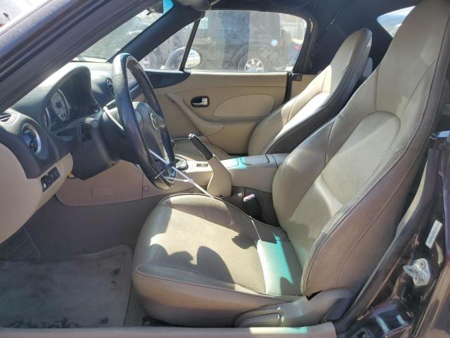 JM1NB353340401035 - 2004 MAZDA MX-5 MIATA BASE BURGUNDY photo 7