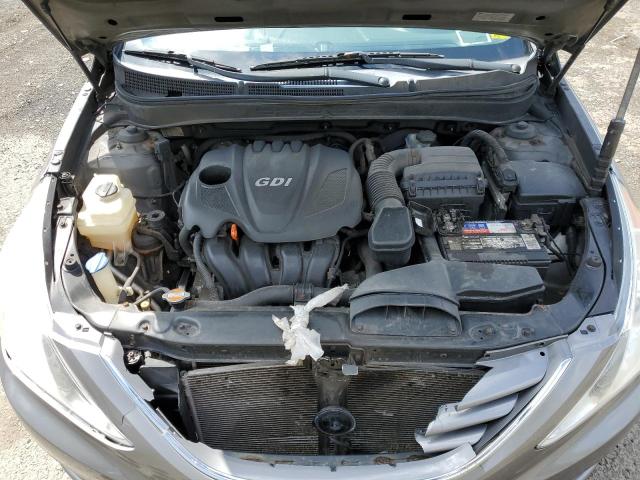 5NPEB4AC2BH056642 - 2011 HYUNDAI SONATA GLS GRAY photo 11