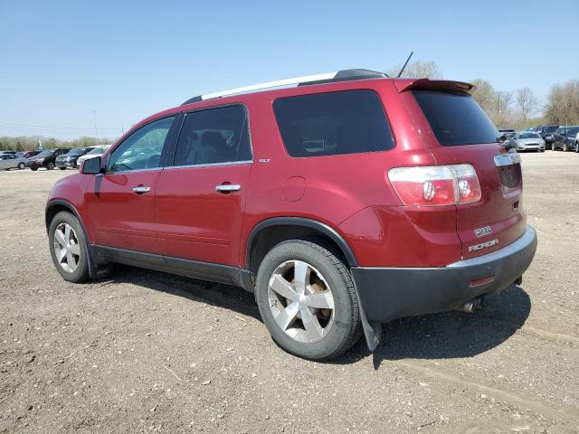 1GKKVSEDXBJ168098 - 2011 GMC ACADIA SLT-2 RED photo 2